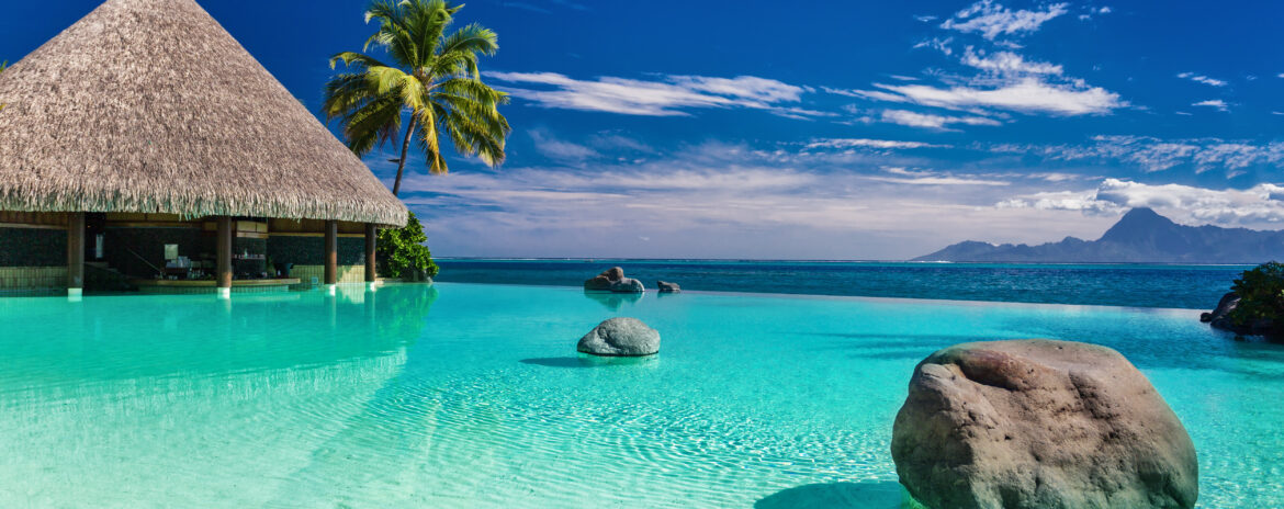 Paysage paradisiaque à Tahiti